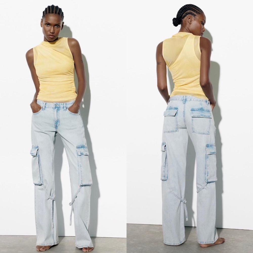 Zara cargo jeans